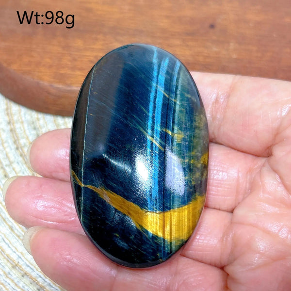 Blue Yellow Tiger Eye-ToShay.org