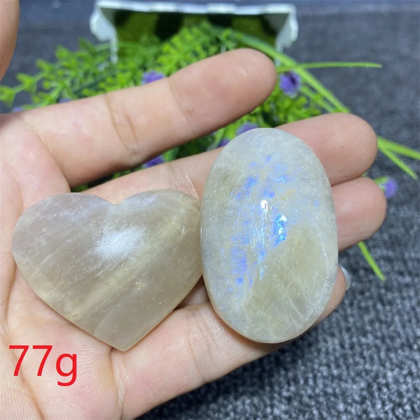 Blue Moonstone Heart-ToShay.org