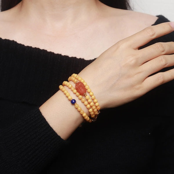 Yellow Amber Bracelet-ToShay.org