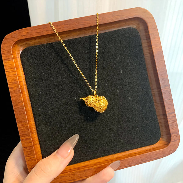 Gold Gourd Pendant-ToShay.org