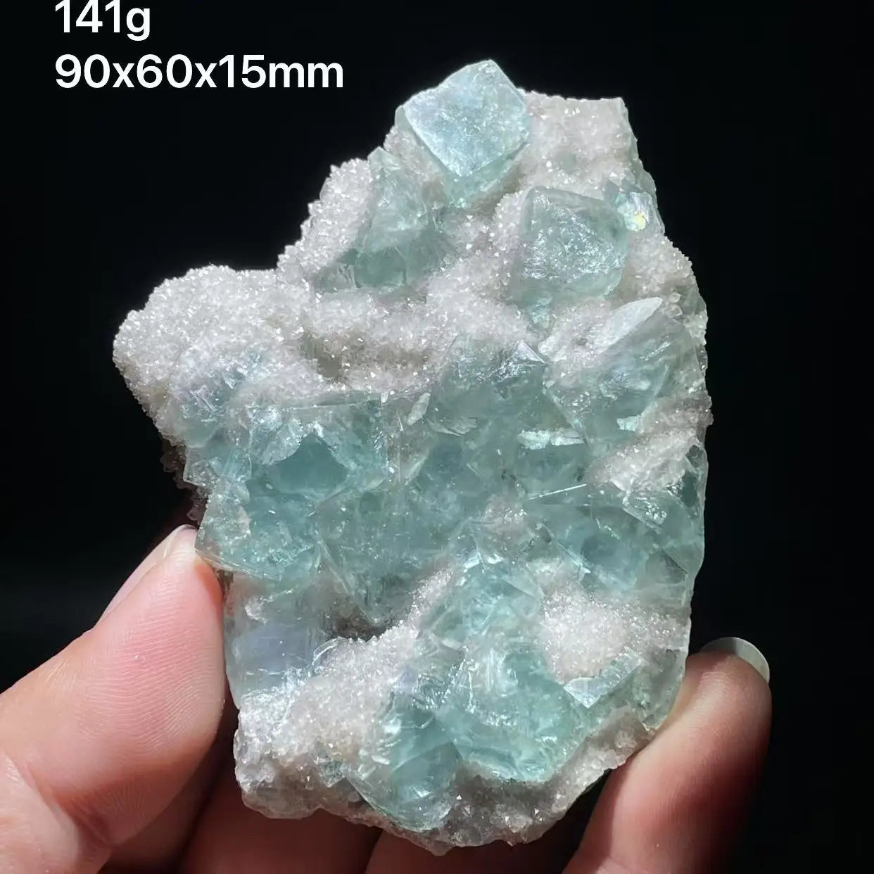 Green Fluorite Crystal-ToShay.org