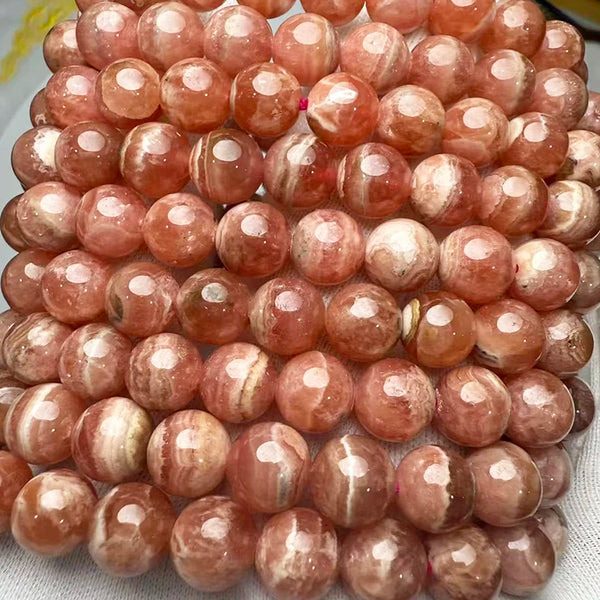 Pink Rhodochrosite Bracelet-ToShay.org
