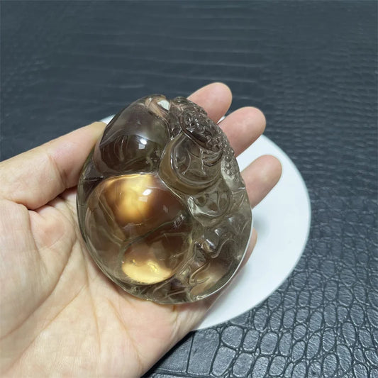 Rainbow Smoky Quartz Toad-ToShay.org