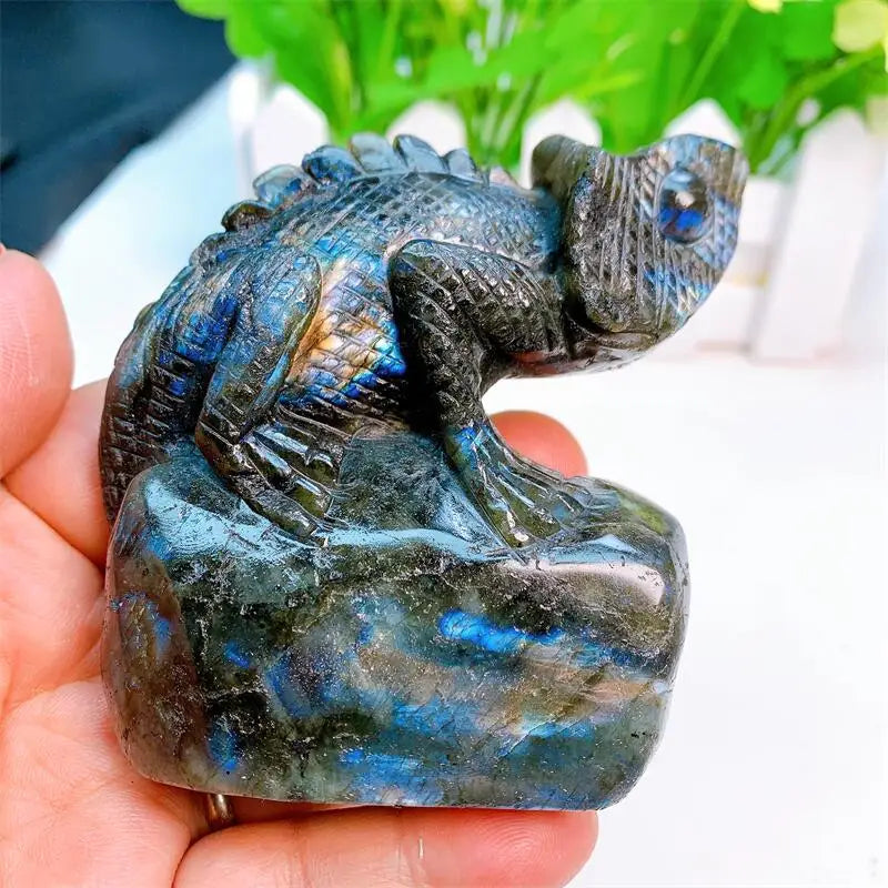 Blue Labradorite Lizard-ToShay.org