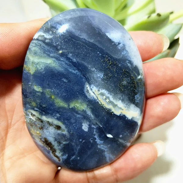 Ocean Jasper Palm Stone-ToShay.org