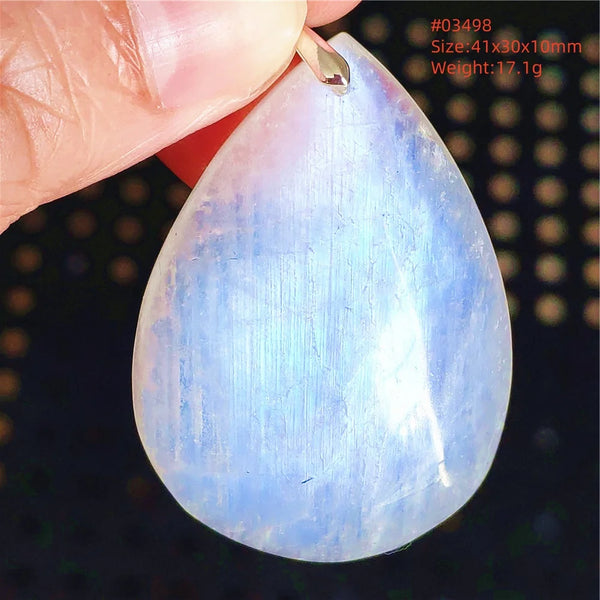 Blue Light Moonstone Pendant-ToShay.org