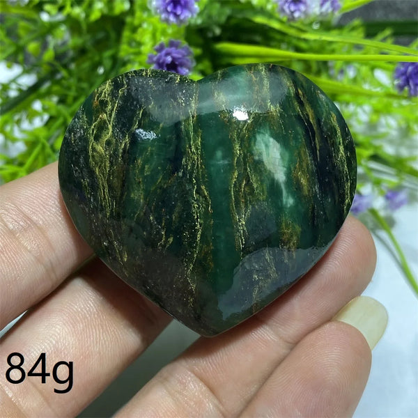 Green Emerald Stone Heart-ToShay.org
