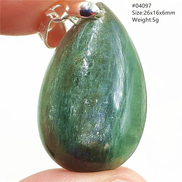 Green Kyanite Pendant-ToShay.org