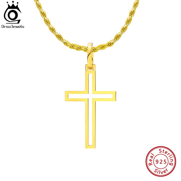 Silver Cross Pendant-ToShay.org