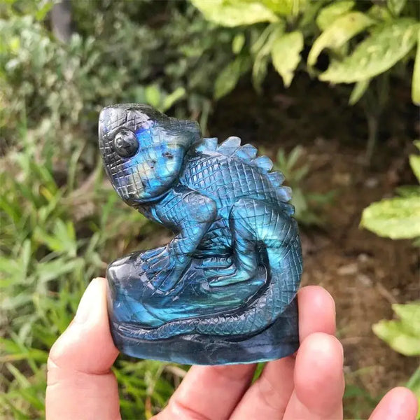 Blue Labradorite Lizard-ToShay.org