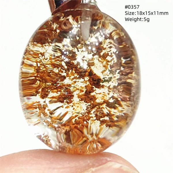 Green Phantom Quartz Pendant-ToShay.org
