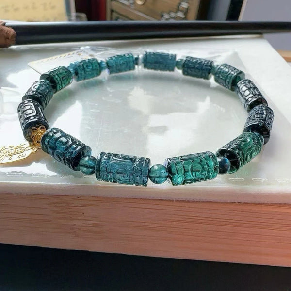 Blue Tourmaline Bracelet-ToShay.org
