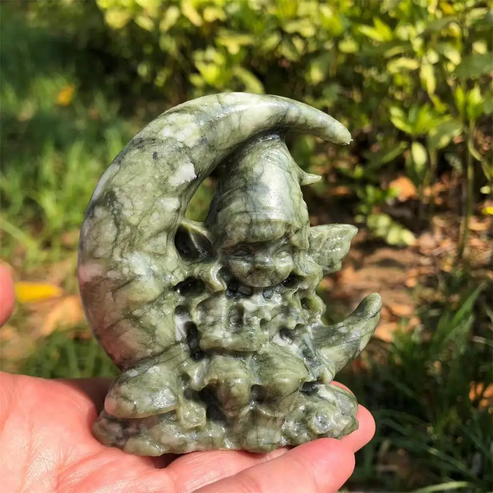 Green Ophiolite Moon Fairy-ToShay.org