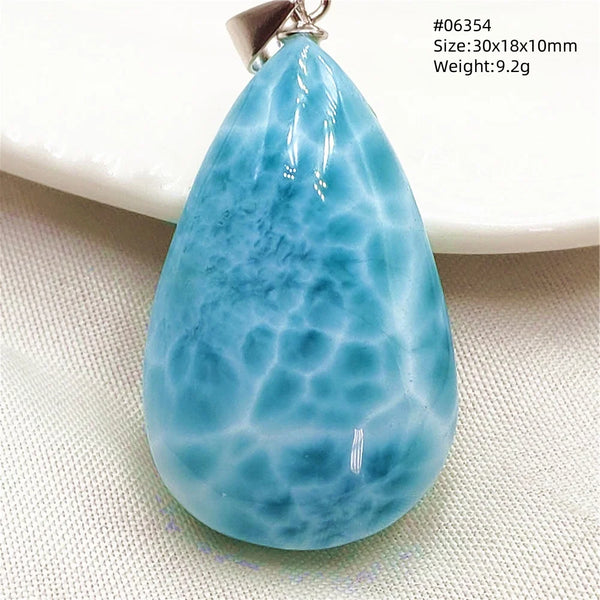 Blue Larimar Pendant-ToShay.org