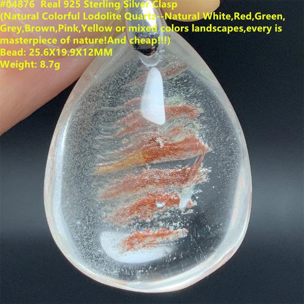 Black Rutilated Quartz Pendants-ToShay.org