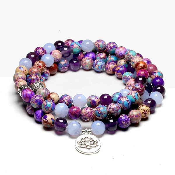 Mixed Crystal Mala Bracelets-ToShay.org