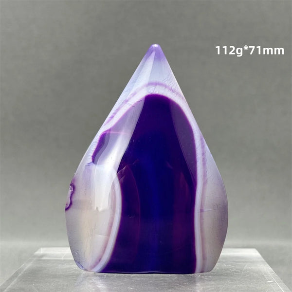 Purple Agate Torch-ToShay.org