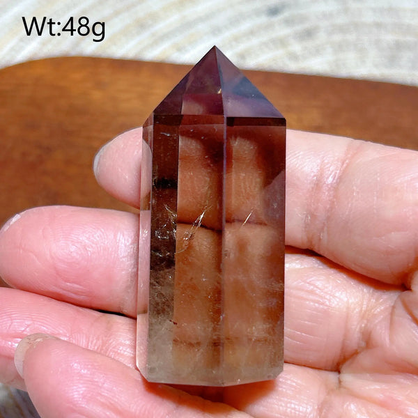 Smokey Rainbow Quartz Point-ToShay.org