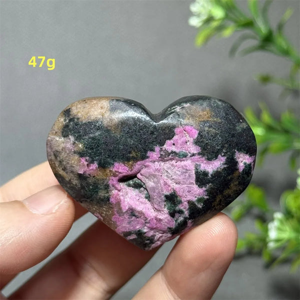 Pink Cobalt Calcite Heart-ToShay.org