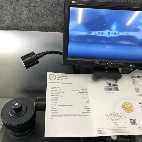 Clear Faceted Diamonds-ToShay.org