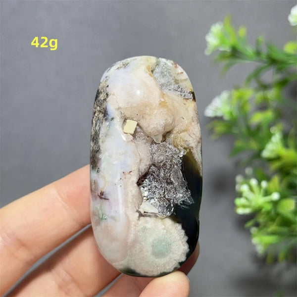Green Cherry Blossom Agate-ToShay.org