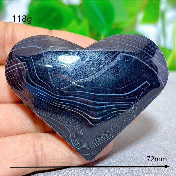 Black Agate Heart-ToShay.org