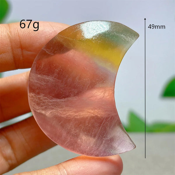 Mixed Fluorite Moon-ToShay.org
