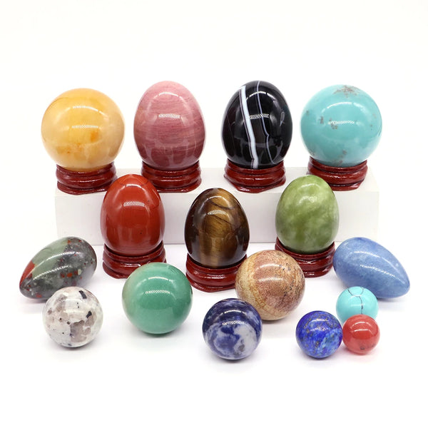 Mixed Gemstone Eggs-ToShay.org