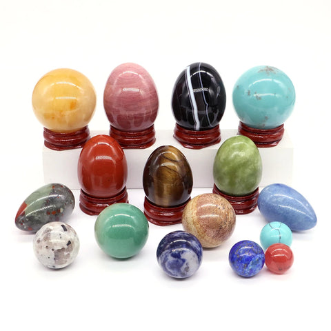 Mixed Gemstone Eggs-ToShay.org