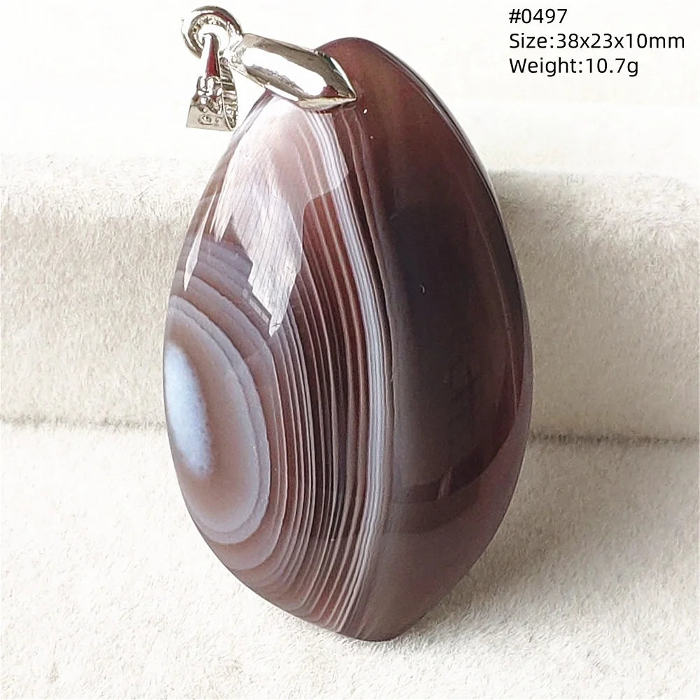 Black Red Agate Pendant-ToShay.org