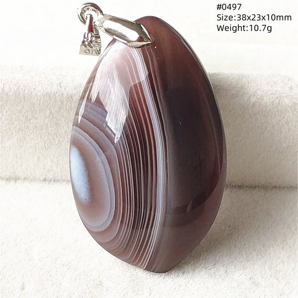 Black Red Agate Pendant-ToShay.org