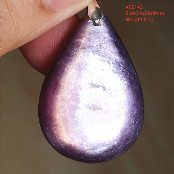 Purple Lepidolite Pendant-ToShay.org