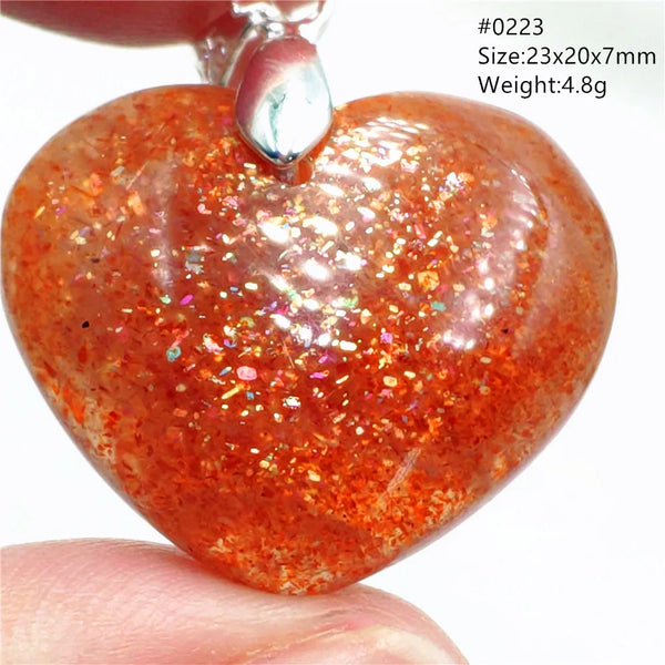 Orange Sunstone Pendant-ToShay.org