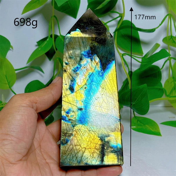 Blue Labradorite Tower-ToShay.org