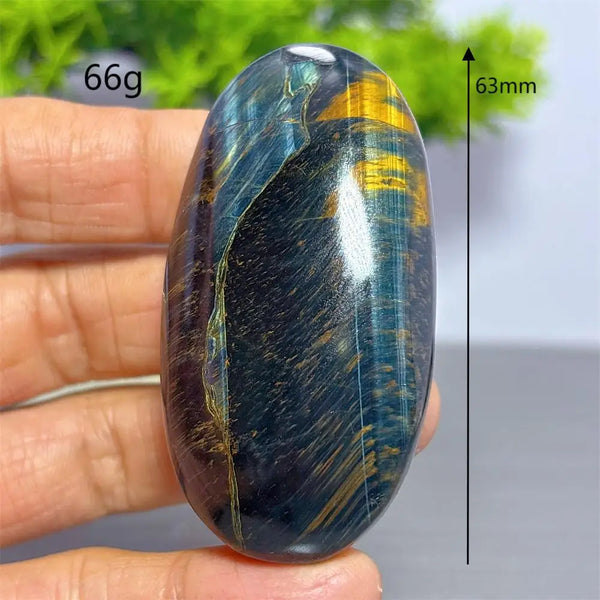 Blue Yellow Tiger Eye Stone-ToShay.org