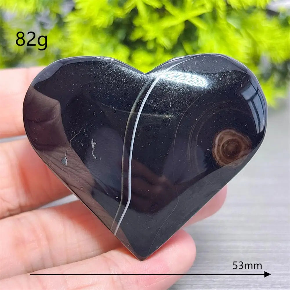 Black Agate Heart-ToShay.org