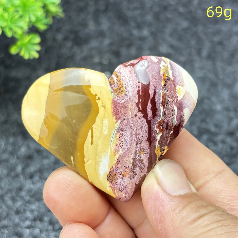 Yellow Moritzite Heart-ToShay.org