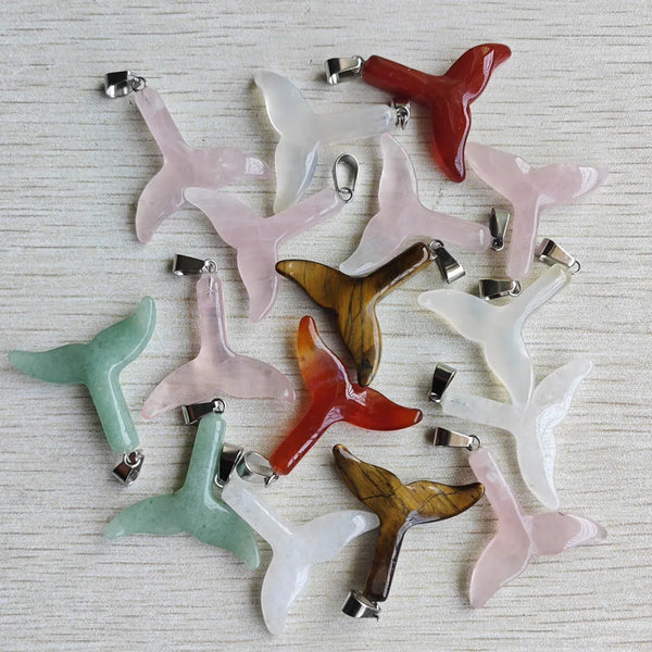 Mixed Crystal Heart Pendants-ToShay.org