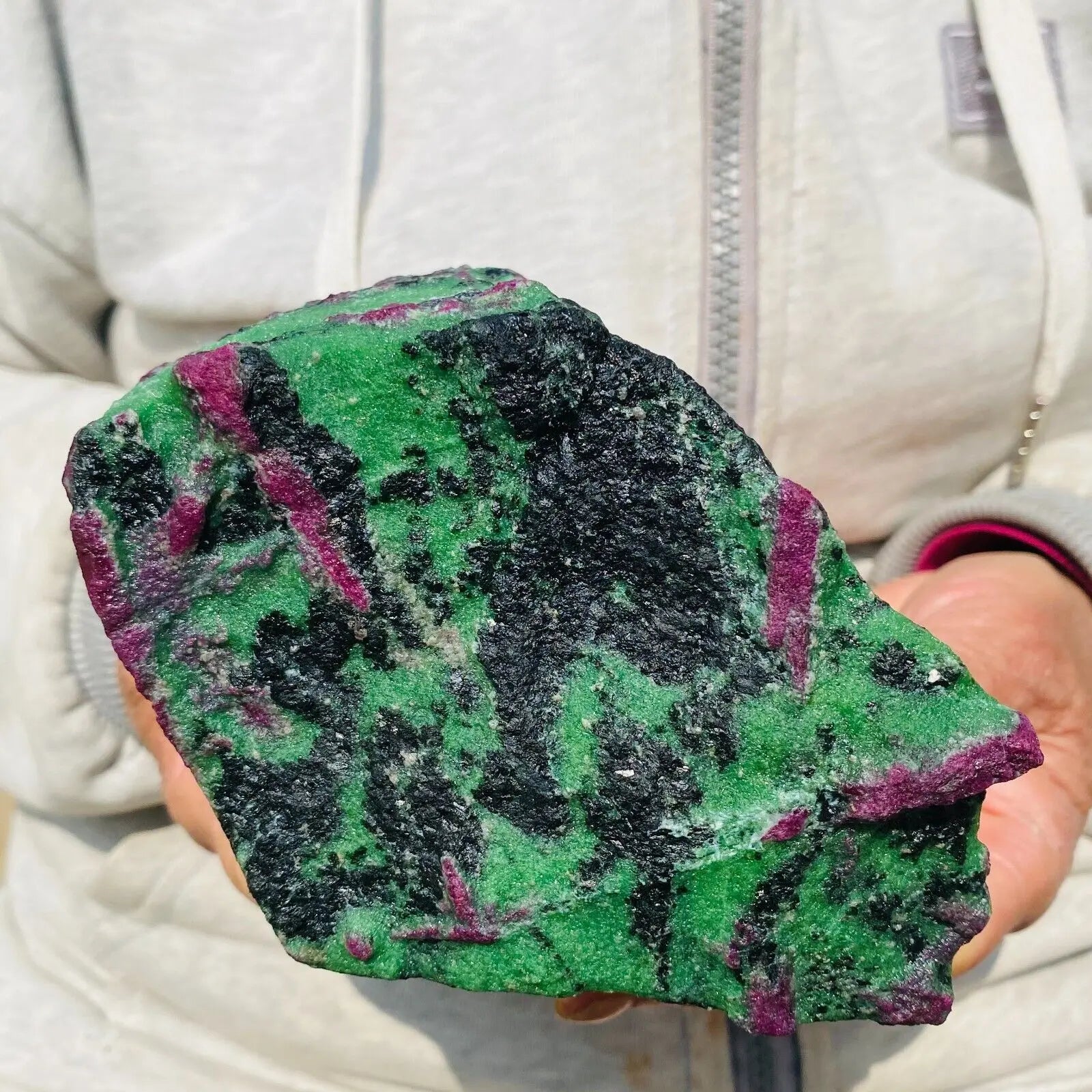 Green Ruby Zoisite Gemstone-ToShay.org