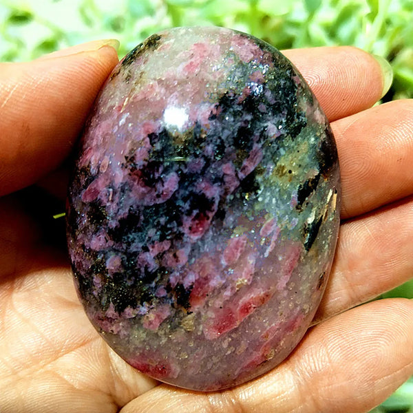 Pink Rose Snowflake Stone-ToShay.org