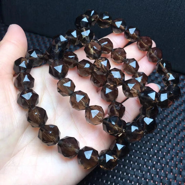 Brown Smoky Quartz Bracelet-ToShay.org