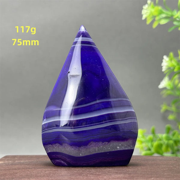 Purple Agate Torch-ToShay.org