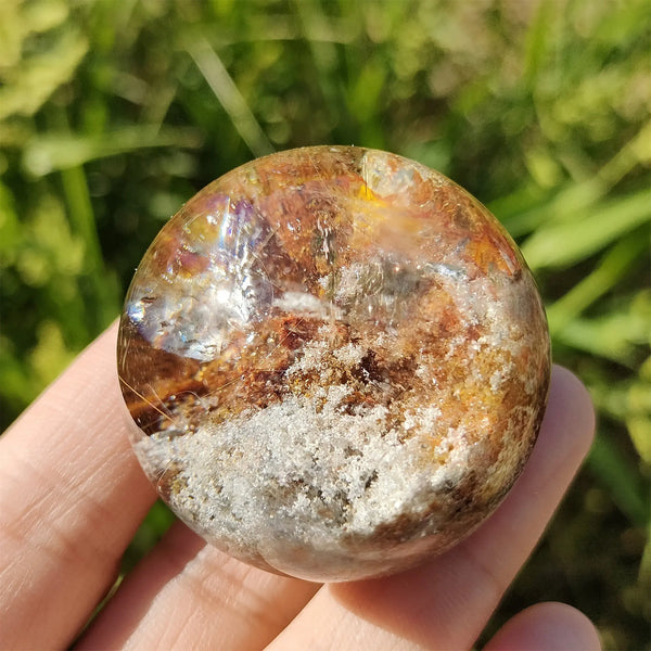 Ghost Quartz Crystal Ball-ToShay.org