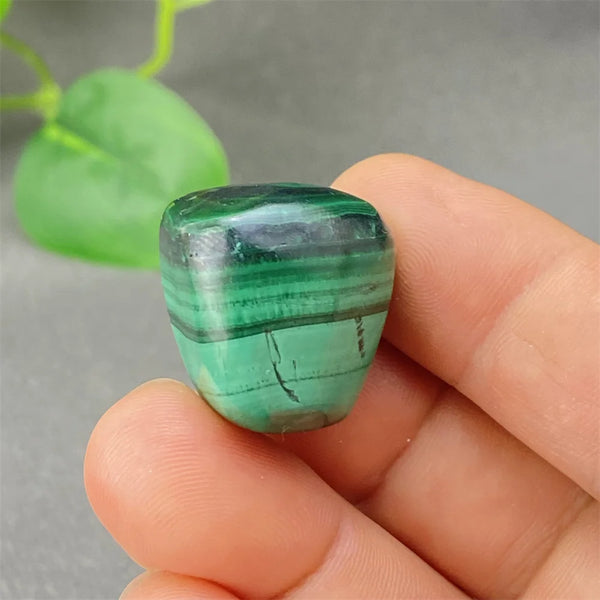 Green Malachite Tumbled Stone-ToShay.org