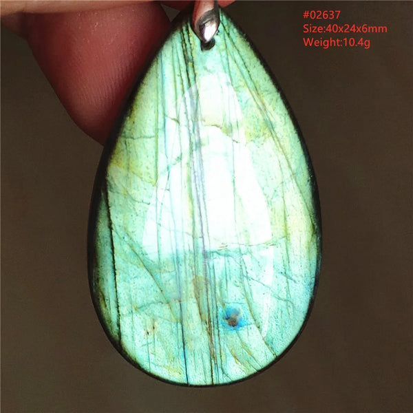 Blue Light Labradorite Pendant-ToShay.org