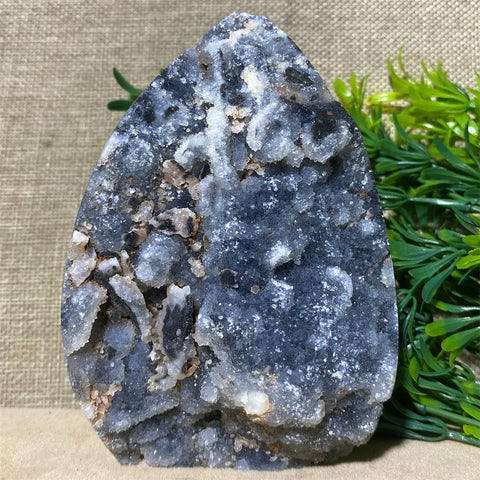 Purple Sphalerite Flash Geode-ToShay.org