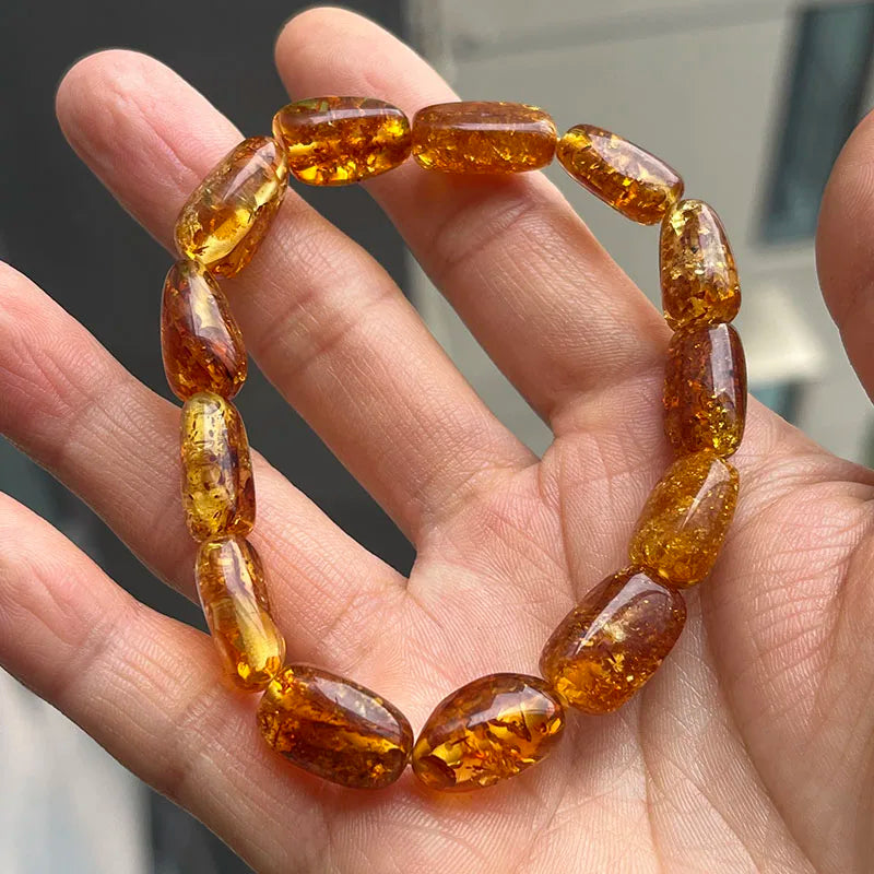 Yellow Amber Bracelets-ToShay.org