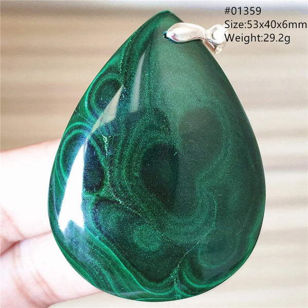 Green Malachite Pendant-ToShay.org