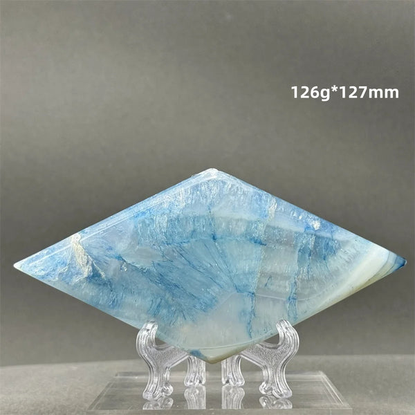 Blue Agate Rhombus-ToShay.org