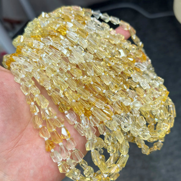 Yellow Citrine Beads-ToShay.org